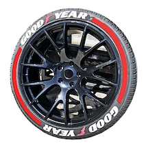 Good Year Lastik Yazısı 8adet Araç Lastik Stickeri Büyük Boy 31mm
