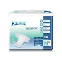 Jender Belbantlı Tekstil Yüzey Hasta Bezi Orta Boy M 30'Lu