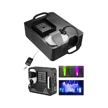 Quenlite Volcano-2500 2500 W LED Işıklı ve Uzaktan Kumandalı DMX Sis Makinesi