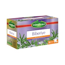 Mindivan Biberiye Bitki Süzen Poşet Çay 20'li