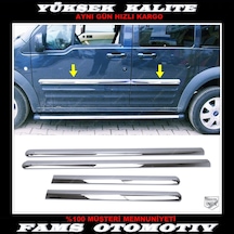 Ford Connect Krom Yan Kapı Çıtası 4 Kapı 2002-2014 P. Çelik