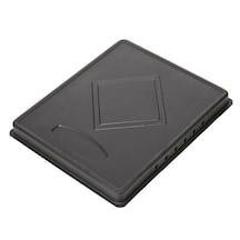 Kare Soba Altlığı İzocamlı Mat Saç Tabla 52x61