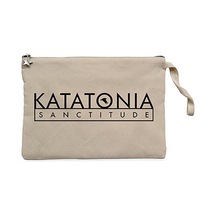 Katatonia Sanctitude Krem Clutch Astarlı Cüzdan / El Çantası Krem