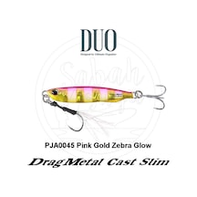 Duo Drag Metal Cast Slim Jig 20Gr. Pja0045 Pink Gold Zebra Glow