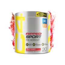 C4 Ripped Sport Pre Workout Powder Fat Burner - 135mgcaffeine + Weight Loss - Fruit Punch, 30 Servis-usa Versiyon