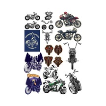 Motor Sticker Set-2 15 Parça Telefon, Tablet, Defter, Laptop Sticker