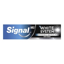 Sıgnal Whıte System Arındırıcı Beyazlık Diş Macunu 75ml 5'li Avantaj Paketi Mıchu 61547385