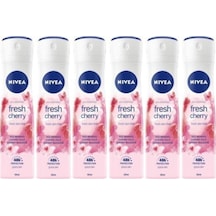 Nivea Fresh Cherry Kadın Sprey Deodorant 150 ML x 6