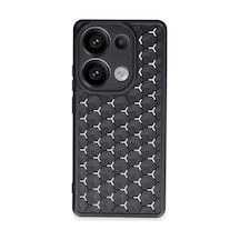 Xiaomi Redmi Note 13 Pro 4g Uyumlu Kılıf Petek Silikon Kapak - Siyah