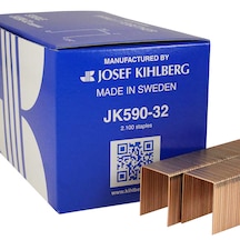 Josef Kihlberg Jk590 32mm Koli Zımba Teli 2100 Adet Jk35t590 Uyumlu Ağır Hizmet Zımba