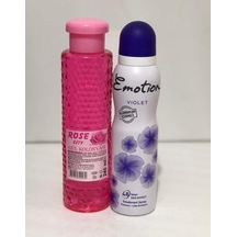 Rose City Gül Kolonyası 240 ml Alana Emotion Violet Deodorant 150