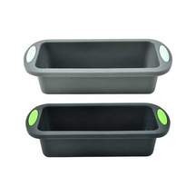 Ulzyvf Yapışmaz Ve Somun Silikon Pişirmek Koyu Köfte, Kek Kalıbı, İçin Gri Gri Ekmek, Gm Gri - Koyu Gri