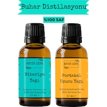 Biberiye Yağı Ve Portakal Kabuğu Uçucu Yağı 10ml + 10 Ml - %100 Saf Seyreltilmemiş 20 ML