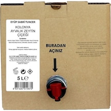 Eyüp Sabri Tuncer Ayvalık Zeytin Çiçeği Kolonyası Bag in Box 5 L