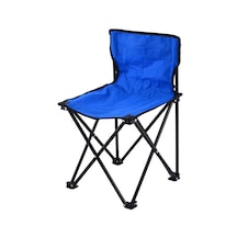 Cbtx Outdoor Arkalıklı Kamp Sandalyesi Ergonomik Tasarım Güçlü Yük Taşıyan Kompakt Boyut Taşınabilir Katlanır Tabure Sandalye Kamp Malzemeleri Mavi