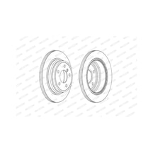 FERODO DDF2313C Disk Ayna Arka Bmw F30-F30 Lcı-F31 F31 Lcı-F34-F34 Lcı-F35-F35 Lcı-4F32-F32 Lcı-F33-F33 Lcı-F36 Gran Coupe 10-18