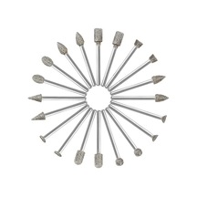 Pazly 20'li Elmas Uçlu Döner Alet Seti - Taş Ve Metal İşleme İçin 3mm Şaftlı Matkap Uçları