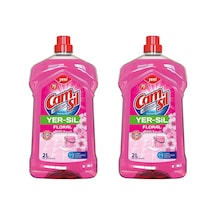 Camsil Yer & Sil Floral 2 Lt 2'li Tekli