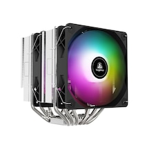 Fz6 Pro Siyah 2x120mm Kule Tipi İşlemci Soğutucu Lga 1700 Ve Am5 Uyumlu