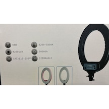 Lf-r480c Ring Led Işık Siyah 48w 24film Türkiye Distribütör Garantili Siyah