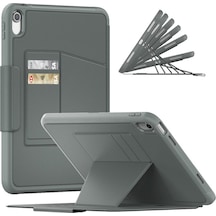 Apple Uyumlu iPad, 8. Nesil 10.2" Kılıf Multifunction Leather Case A2270 A2428 A2429 A2430 Kılıf
