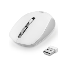 Sessiz Kablosuz Mouse Optik 800/1600 Dpi - Beyaz S1000b