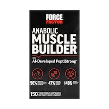 Force Factor Anabolic Muscle Builder With Aı-developed Peptistrong Panax Ginseng Rhodiola 150 Vegeta