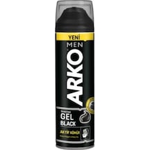 Arko Men Black Aktif Kömürlü Tıraş Jeli 2 x 200 ML