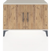 Arges Şifonyer Tek Raflı 2 Kapaklı 88x30x64 Aytaşı-çam Aytası