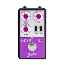 Fender 0234611000 Bassman Fuzz Bas Gitar Pedalı Vintage Bassman Tonlarını Andıran Yoğun Ve Kremsi Fuzz Efekti