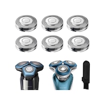 Sh71 Yedek Başlıklar Philips Norelco Tıraş Makinesi Serisi 7000 Ve 5000 Üçlü Tıraş Makinesi İle Uyumlu Dayanıklı Keskin Bıçak, Comfortcut Yedek Bıçaklar, Philips Norelco S7782 S7788 İçin Tıraş Bıçağı