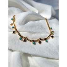 Kutup Yıldızı Model Minimal Çelik Kolye