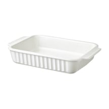 Ikea Poetısk Fırın Kabı, Kırık Beyaz, 34x23 Cm