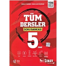 Sınav Yayınları 5.Sınıf Tüm Dersler Soru Bankası