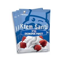Pakmaya Krem Şanti 3'lü Avantaj 225 G - 8 Adet Tarı