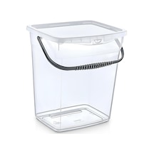 Hobby Life Q-box 6 Litre Çok Amaçlı Şeffaf Saklama Kutusu Kilitli Kapaklı, Saplı Deterjan Ve Erzak Düzenleyic Çok Renkli