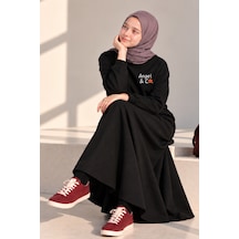 Angel&co. Girls Clothing Kız Çocuk Siyah Sweat-etek Basic Takım Siyah - 870724994 Siyah