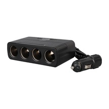 12v-24v 4 Port Araç Çakmak Çoğaltıcı 1 Type C 1 Usb Şarj Girişleri 120w