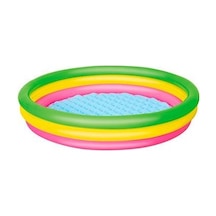 Bestway 51103 Şişme Taban 3 Boğumlu Havuz 152 x 30 CM Çok Renkli