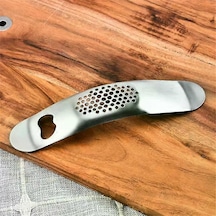 1/2/4 Adet Paslanmaz Çelik Kavisli Sarımsak Presi Kıyma Makinesi Manuel Zencefil Ezici Çok İşlevli Parçalayıcı Mutfak Meyve Sebze Stil B 1 Adet Siyah