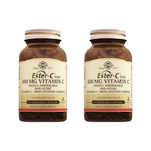 Solgar Ester-C Plus 500 MG 100 Kapsül 2'Li