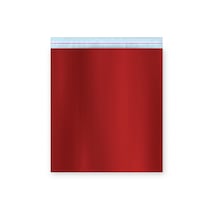Bantlı Metalize Lüks Hediye Paketi Kırmızı 50'li 30 x 35 CM