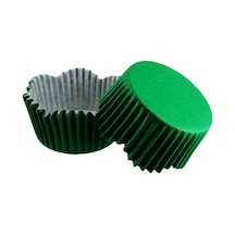 Cupcake Kalıbı Pet Kapsül Dalgalı Kek Kalıbı 65X38 Mm 100 Adet N11.1121