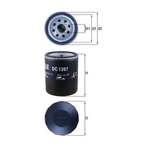 Mahle Yağ Filtresi Boxer-jumper-vıvaro C-zafıra Lıfe-p308-p508-p3008-p5008-expert-jumpy-c4-c5-toyota Proace 2.0 Dw10 Dtr-dth-dtl Bluehdı-tdcı Oc1397 9809532380 Su001a4322