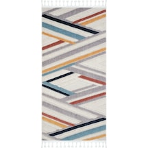 Cool Halı Palazzo Renkli Mutfak Halısı Bukle Tezgah Önü Leke Tutmaz Yumuşak Kabartmalı Modern Halı