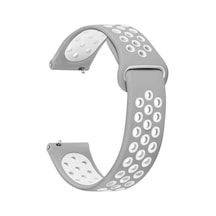 Microsonic Samsung Galaxy Uyumlu Watch 4 Classic 42mm Rainbow Sport Band Kordon