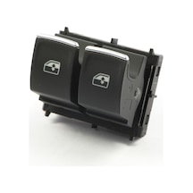 Seat Leon Cam Açma Düğmesi İkili 2013-2020 Kırmızı Isık Kromlu
