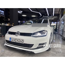 Kit Garaj Golf 7 Abt Ön Ek Plastik Boyasız