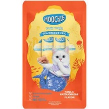 Ton Balıklı Ve Katsuobushili Sıvı Kedi Ödül Maması 5x15 Gr