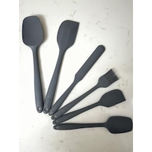 Silikon Spatula 6, Gri, M 0